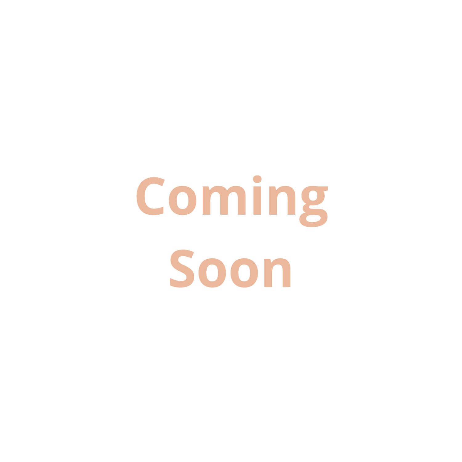 Coming soon
