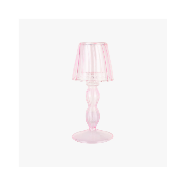Lepelclub - Polly candle lantern pink