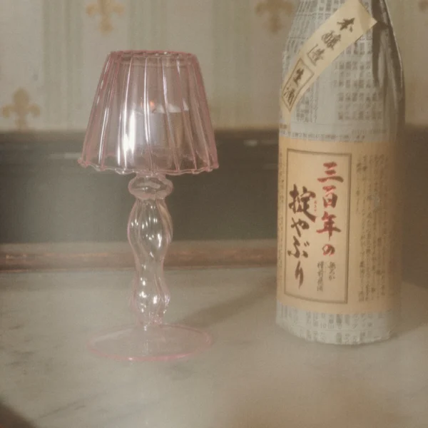 Lepelclub - Polly candle lantern pink - Afbeelding 2