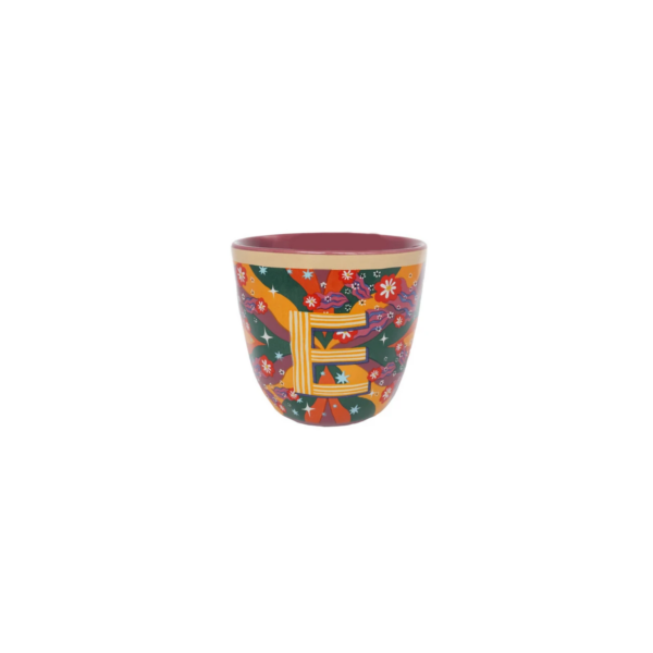 Cup letter E