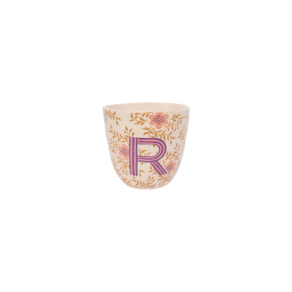 Cup letter R