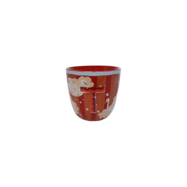 Cup letter T