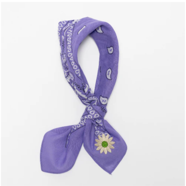 Fay bandana paisley lilac Madelief