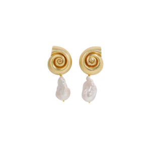 Shell Pearl Earring