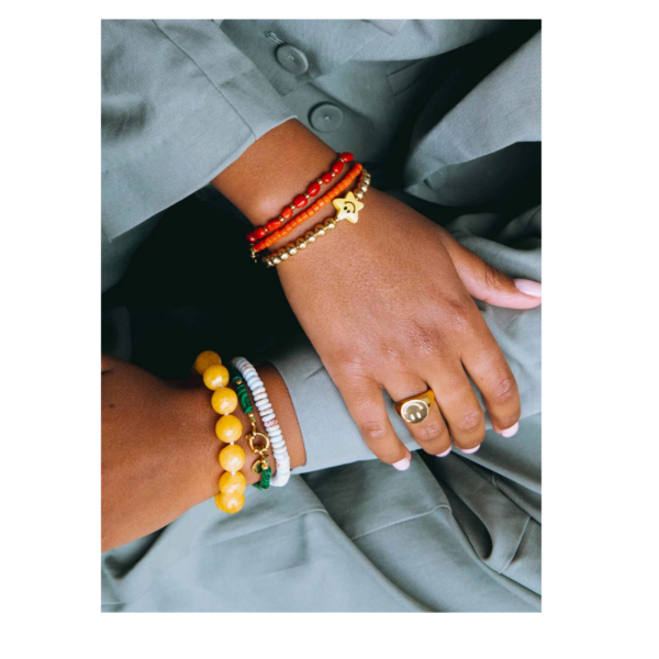 Tommy Orange Gold Bracelet - Afbeelding 2