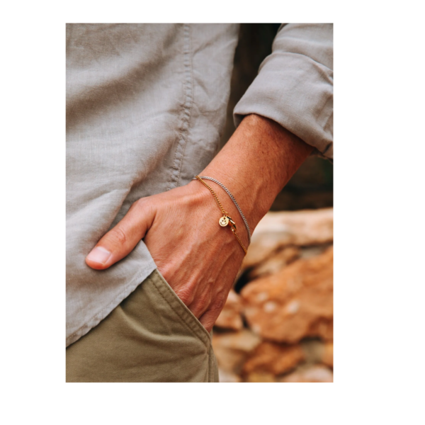 Boy Bracelet Gold - Afbeelding 2
