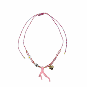 Pendant Party Necklace Pink