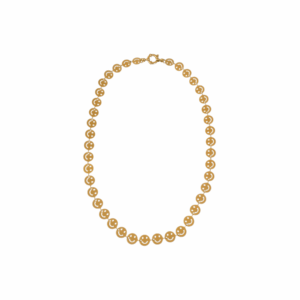 Smiley Gold Necklace