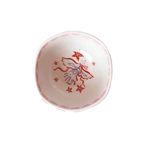 Mini Bowl Bird with Bow