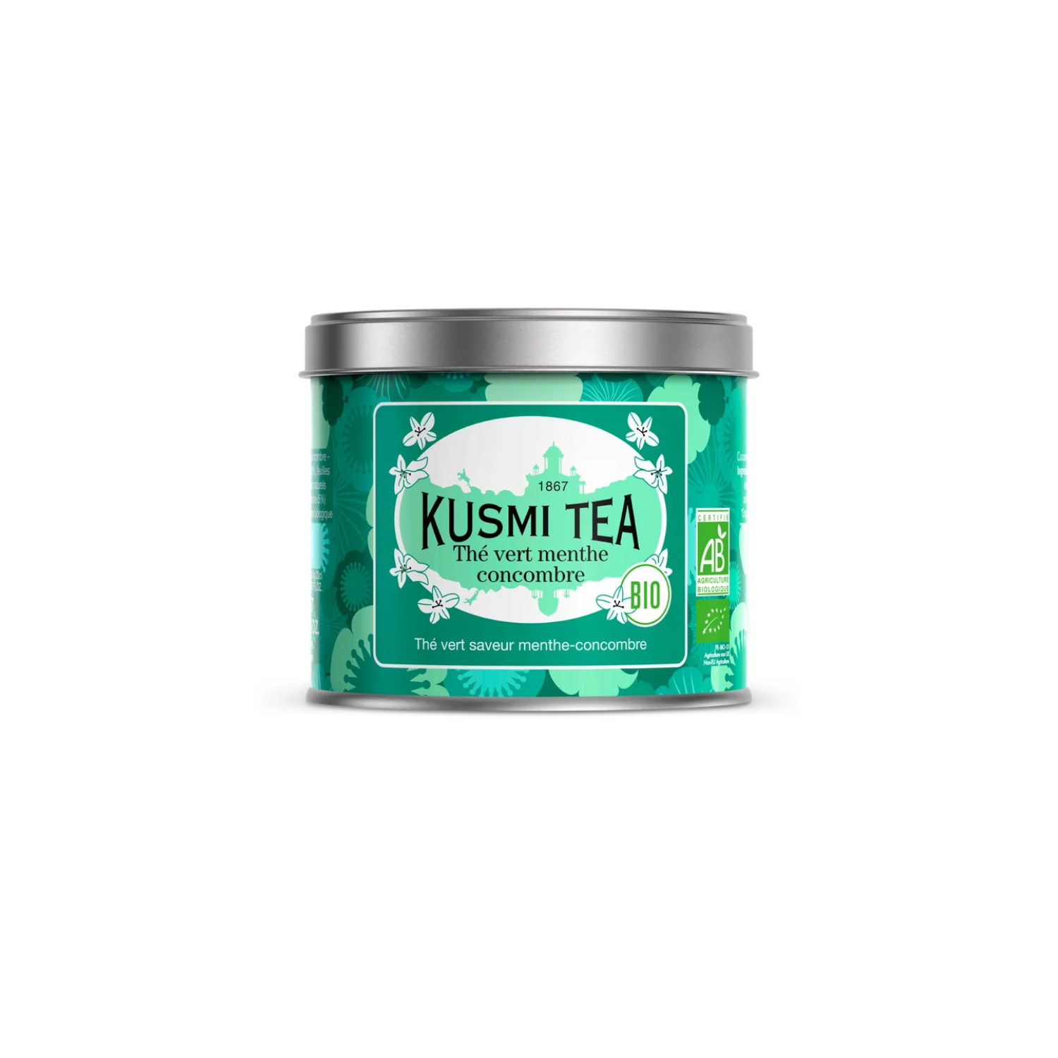 Cucumber-mint green tea