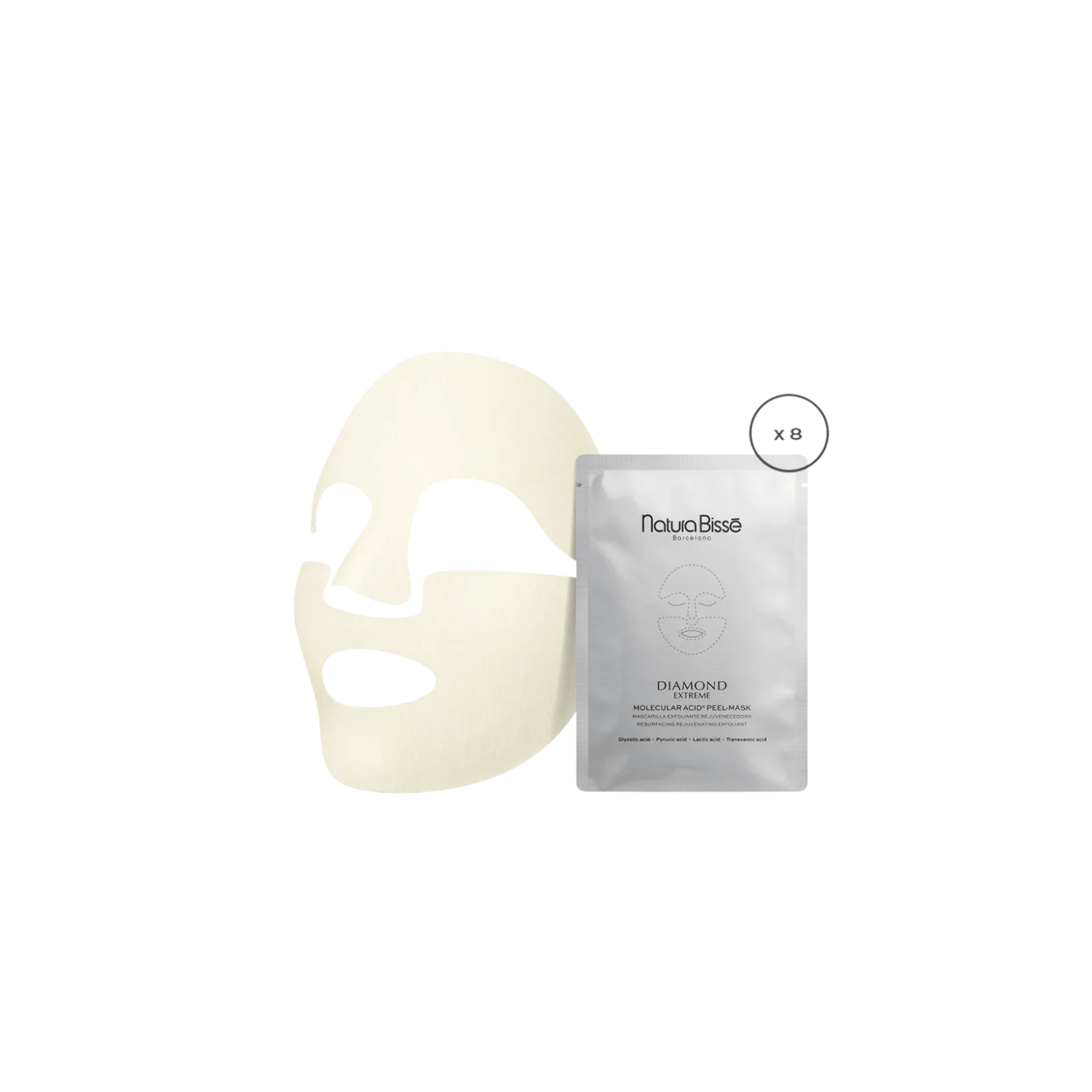 Natura Bissé Molecular Acid4 Peel mask 8x